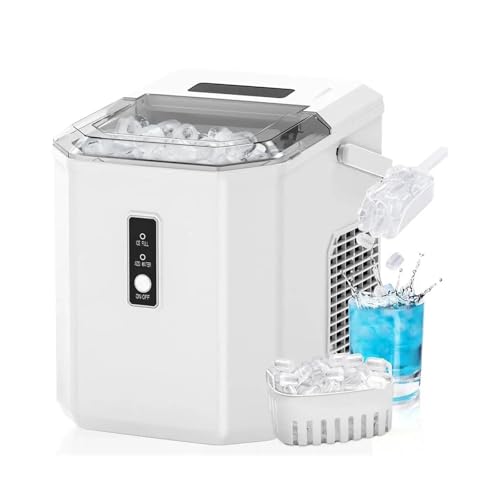 Máquina portátil para hacer hielo 26 lbs rápida y compacta miniatura 2