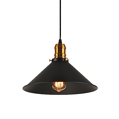 Style rétro américain pour ce luminaire suspendu de plafond unique