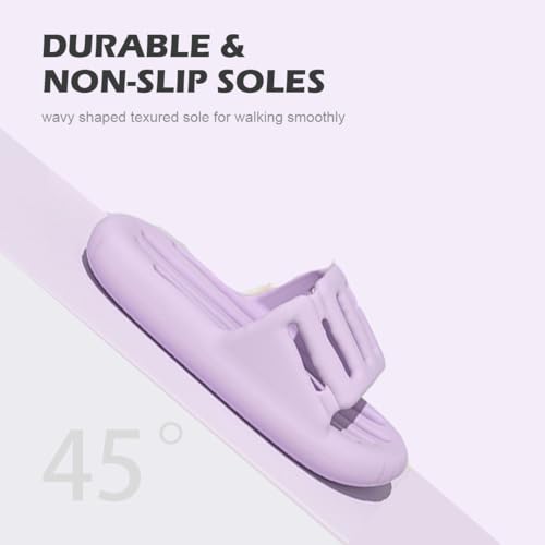 Womens Mens Shower Bathing Slides Sandals Bathing Slippers Quick Drying Shower Lightweight Sole Slide Non-Slip Bathing Shoes4