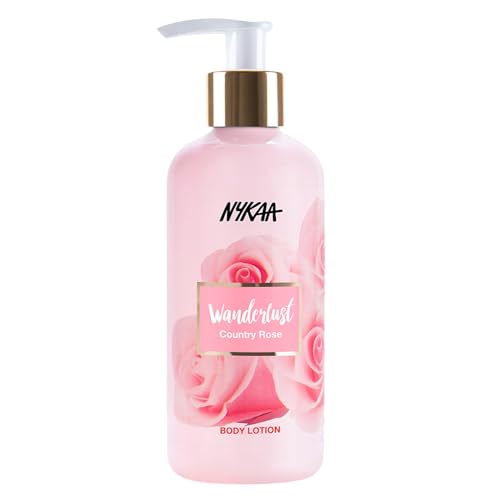 Country Rose Body Lotion For Unisex, 300 Ml| Smooth, Non-Greasy Formula| Up To 8 Hours Intense Moisturization|For Smooth & Moisturized Skin| Suitable For All Skin Types