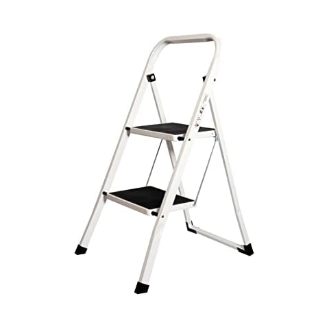 Escalera Plegable DOMESTICA para HOGAR 2 PELDAÑOS Antideslizante Cover