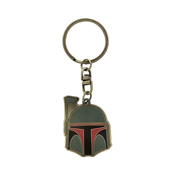 ABYstyle 021604 Star Wars – Schlüsselanhänger – Boba Fett, Mehrfarbig, Einheitsgröße