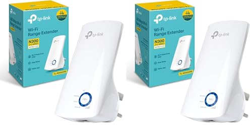 Répéteur WiFi TP-LINK résout vos problèmes de connexion | Lot de 2 modules 300Mbps