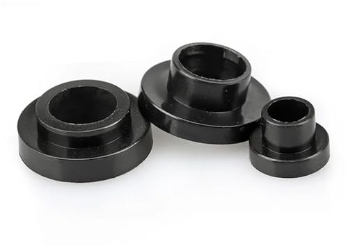 Mdingbao-V[bV[ T-Type Insulation Spacer Screw Thread Protector Plastic Washer Nylon Transistor Gasket, Ƒϋv(Black,TW-8