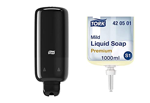 Distributeur de désinfectant mains Tork S1 système spray liquide économique