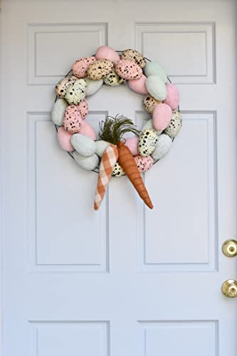 Carotte décorative en tissu blanc Mud Pie pour remplacer les ornements fragiles - 5