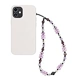 Wristlet Phone Strap Phone Bling Charms Keychain Bracelet Accessories Handmade Y2K Vibe Beads Cell P