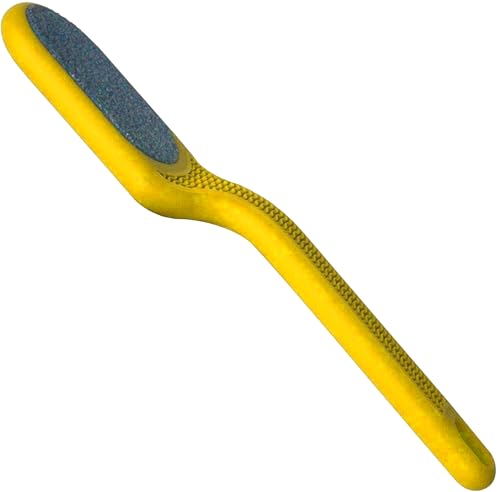 Lime à pied en céramique Solingen Erlinda jaune pour éliminer la corne avec un soin naturel