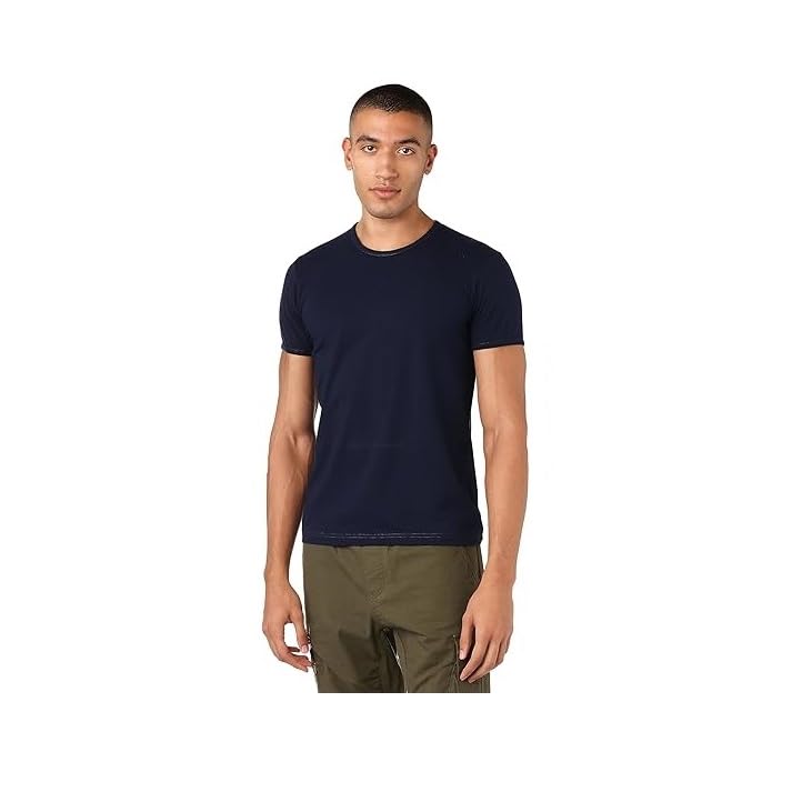 Hero BasicEgyptian Cotton Round Neck Tshirts, Pack of 4, and 1 Boxer, Comfortable, Solid Colors