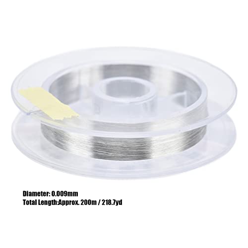 Ultrafeiner Silber-Überbrückungsdraht, Ultrafein, 200 M Länge, 0,009 Mm Durchmesser, Isolierter, Emaillierter Draht, Hochfest, Ultrafeiner, Ultrafeiner Silber-Überbrückungsdraht Für Die Reparatur von