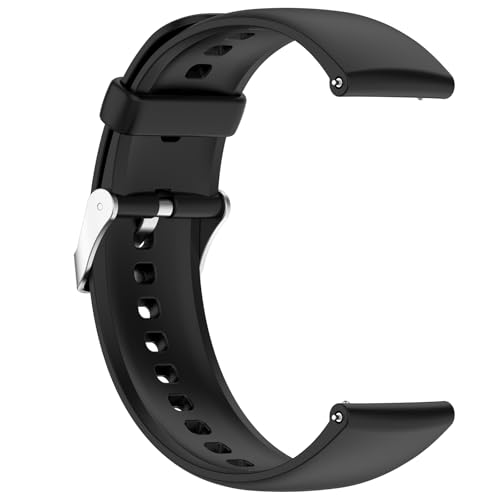 Correa de silicona compatible con CMF Watch 3 Pro negra miniatura 4