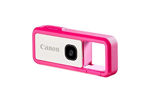 Image of Canon Ivy Mini Photo Printer (Rose Gold) with Ivy Rec Camera (Dragonfruit), Printer Paper, Memory Card Bundle