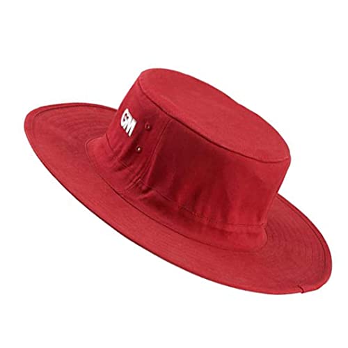 Image of GM Panama Cricket Hat | Material: Cotton | for Men & Boys | Highly Durable | Breathable and Easy Ventilation System | Soft on Skin