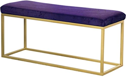 Bancs de rangement et tabouret de dressing au design de coussin rembourré