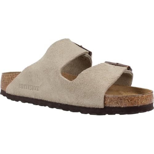 Image of Birkenstock Womens Arizona Open Toe Casual Slide Sandals