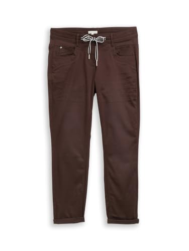 TOM TAILOR Damen Tapered Relaxed Hose mit Kordelzug – Ansicht 4