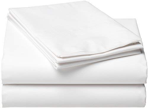 Plain Cotton Set of 2 Single Bedsheet with 2 Pillow Covers-White Plain Cotton Set of 2 Single Bedsheet with 2 Pillow Covers-White
