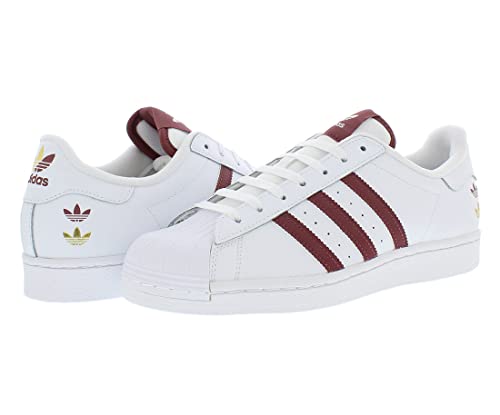 adidas Superstar Mens Shoes Size 13.5, Color: White/Red3