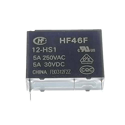 Relais HF46F-12-HS1 12V 5A composant commutation carte electronique