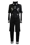 Tokyo Ghoul Kostüm Jeylu Tokyo Ghoul Ken Kaneki Jumpsuit Kampfuniform Cosplay Kostüm EU Gr. Gr. Large, Schwarz