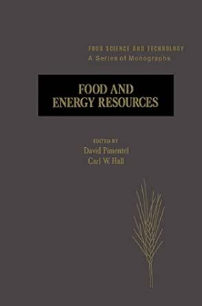 Food And Energy Resources book cover