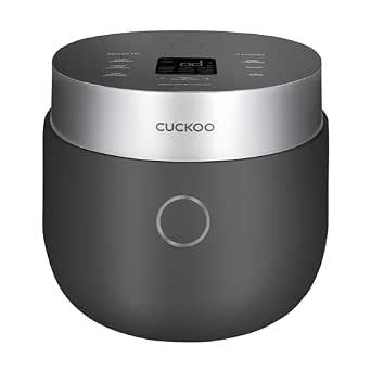 Cuckoo Induction Heating Rice Cooker, 16-Cup Cooked, Gray, CR-HA0810FG