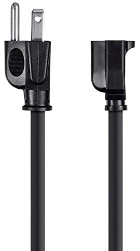Monoprice 6ft 14AWG Power Extension Cord Cable, 15A (NEMA 5-15P to NEMA 5-15R)