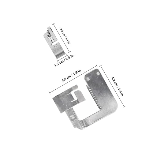 6pcs accesorios de pie prensatelas para máquina de coser miniatura 2