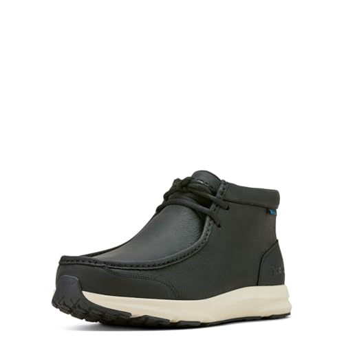 Ariat Men's Spitfire Waterproof, Satin Black, 10