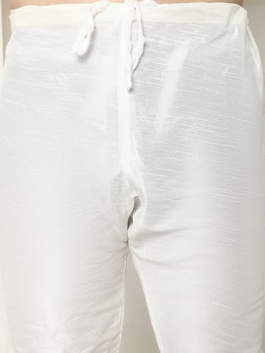 Image of SOJANYA (Since 1958 Men's Silk Blend Kurta Pyjama with Embroidered Nehru Jacket