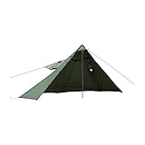 [ONETIGRIS] TENTSFORMER ポンチョシェルター レインコート シェルターテント レインウェア 防風防水 防塵防雪 男女兼用 通勤通学 登山 キャンプ用 （グリーン）