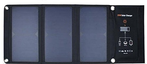 Dokio 100 Watts 12 V monocristallin pliable Panneau solaire avec contrôleur de charge