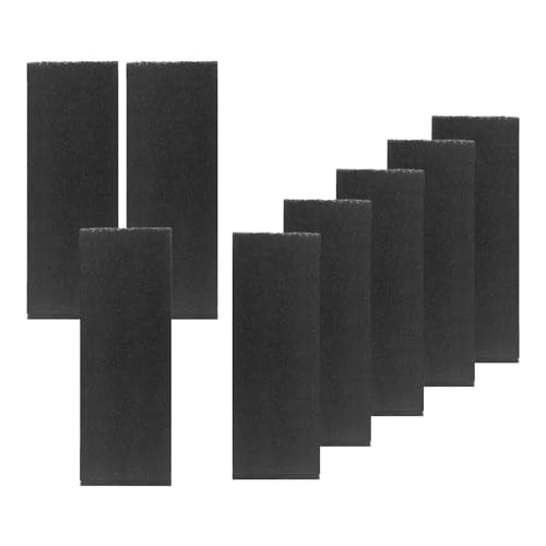 Delapan Cat Litter Box Charcoal Filters fits 10Inch x 3.5Inch LR3 Connect Replacement Carbon Odor Filters, 8-Pack