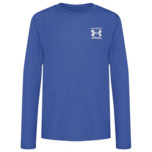 Image of Under Armour Boys' Long Sleeve Graphic T-Shirt, Lightweight & Breathable, Outdoor Collection