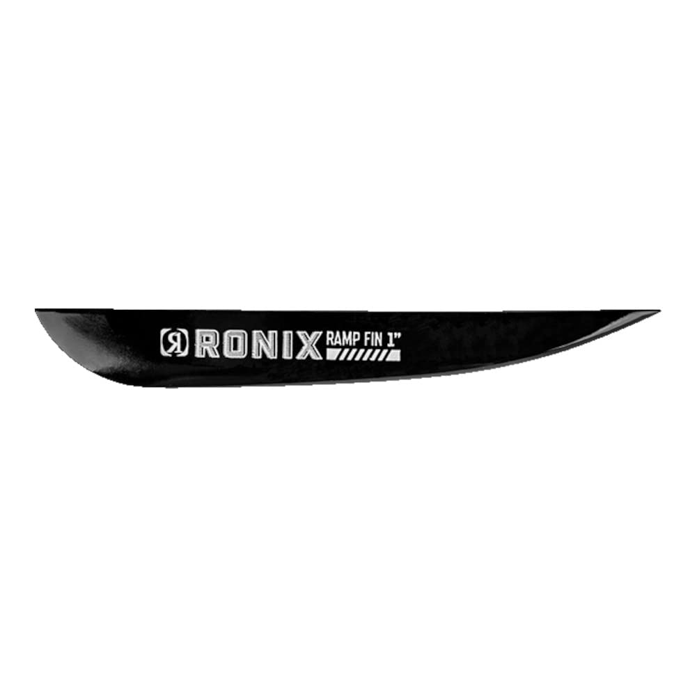 Ronix Fiberglass Ramp Wakeboard Fin (2 Pack), Black, 0.8 Inches