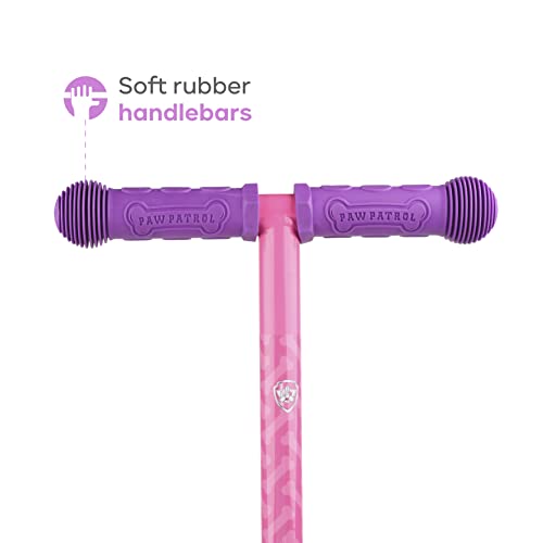 Paw Patrol Sky Self Balancing Kick Scooter Toddler Scooter & Kids Scooter, Extra Wide Deck, 3 Wheel Platform, Foot Activated Brake, 75 Lbs Limit, Kids & Toddlers Girls Or Boys, For Ages 3 And Up #TOP4