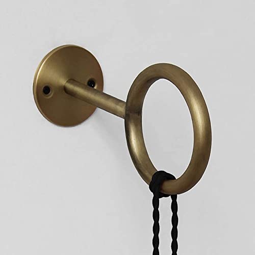 Lámpara de pared de anillo industrial retro E27 ajustable con cable largo de 2 metros 5