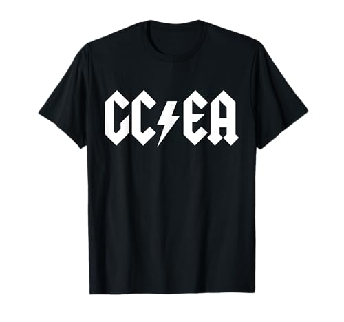GCEA Ukelele Strings Playing Music Classic Rock Love Camiseta Camiseta