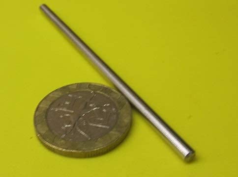 303 Stainless Steel Hardened Shaft .125" Diameter x 3" Long 10 pcs