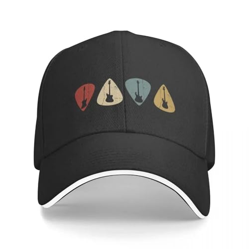 Médiators de basse et bonnet de baseball rétro pour affirmer son style de rue