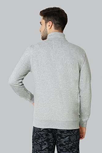 Image of Van Heusen Men's Cotton High Neck Sweatshirt
