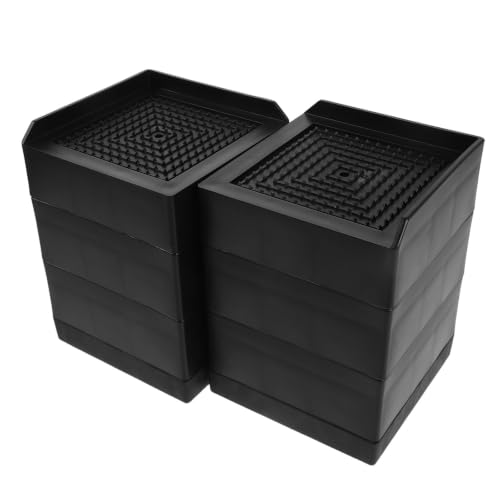 Protectores de silicona negra para patas de muebles: adiós a la humedad y el desgaste cuadrado 2