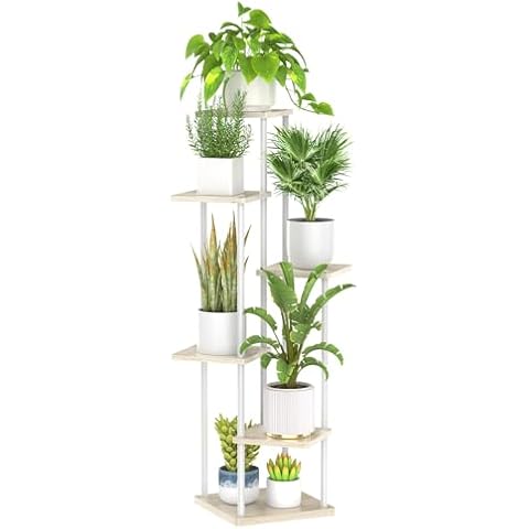 LyTaispuly 6 Tier Corner Plant Stand Cover