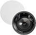 Polk Audio 80F/X-RT in-Ceiling 2-Way Round Surround Speakers - 8" Woofer, Dual 3/4" Tweeters | 100 Watts | The Vanishing Series Recesses into The Ceiling | Paintable Sheer Grille | White, Pair