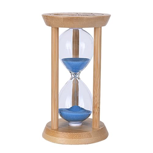 5 Minuti Nuovo Legno Clessidra Mini Desktop Decorazione Sabbia Orologio Timer Creativo Clessidra Cucina Per Bambini Regalo