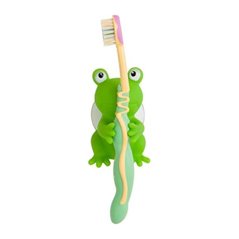 Mommys Helper Toothbrush Holders, Froggie and Friend Cover