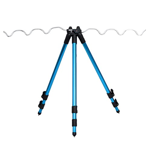 Support canne à pêche trépied télescopique support de sol stable compact réglable