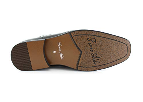 Image of Ferro Aldo Men's Classic Penny Loafers & Slip-On Dress Shoes | Woven, Floral, and Plaid Styles |
