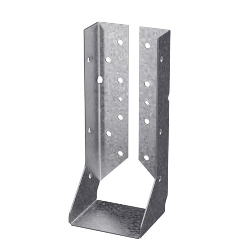 Simpson Strong-Tie HUCQ410-SDS HUCQ Heavy Face-Mount Concealed-Flange Joist Hanger for 4x10 w/ Screws (Pack of 15)