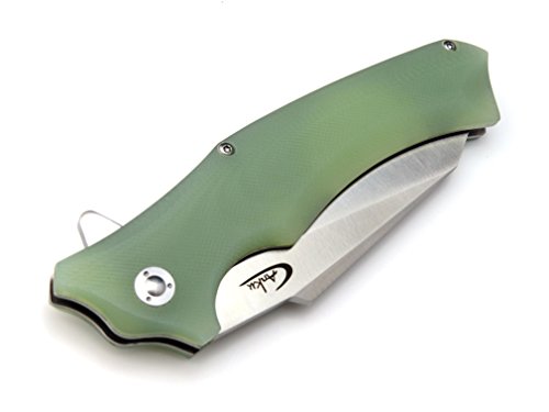 Ccanku C01 Folding Knife 440C Blade G10 Handle Edc Knife For Camping,Hiking,Outdoor Tool Knife (Jade) … #TOP3